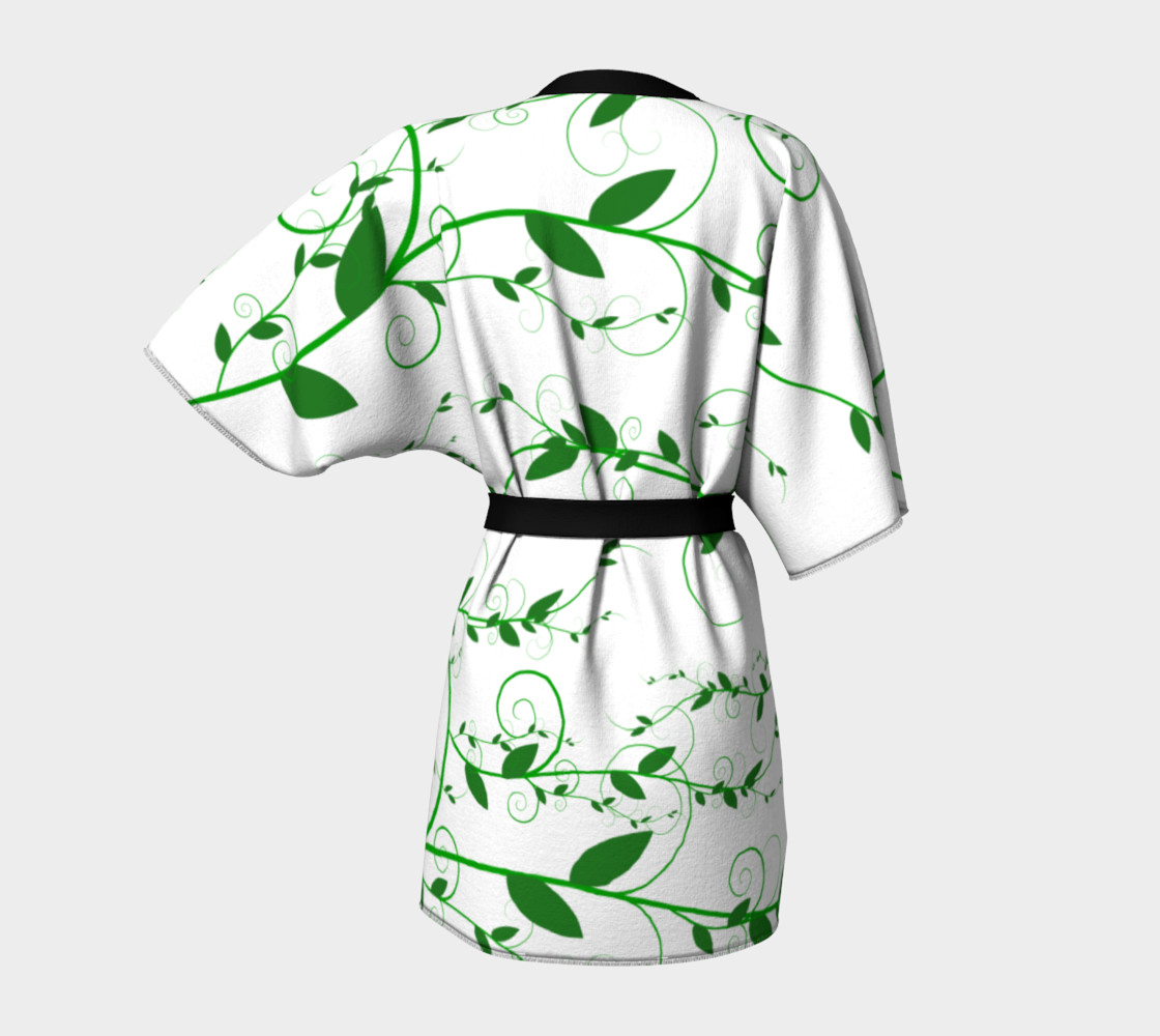Green Swirly Vines preview #4