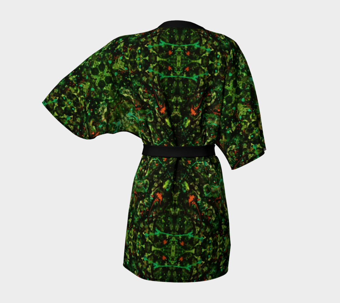 Jungle Velvet Kimono Robe preview #4