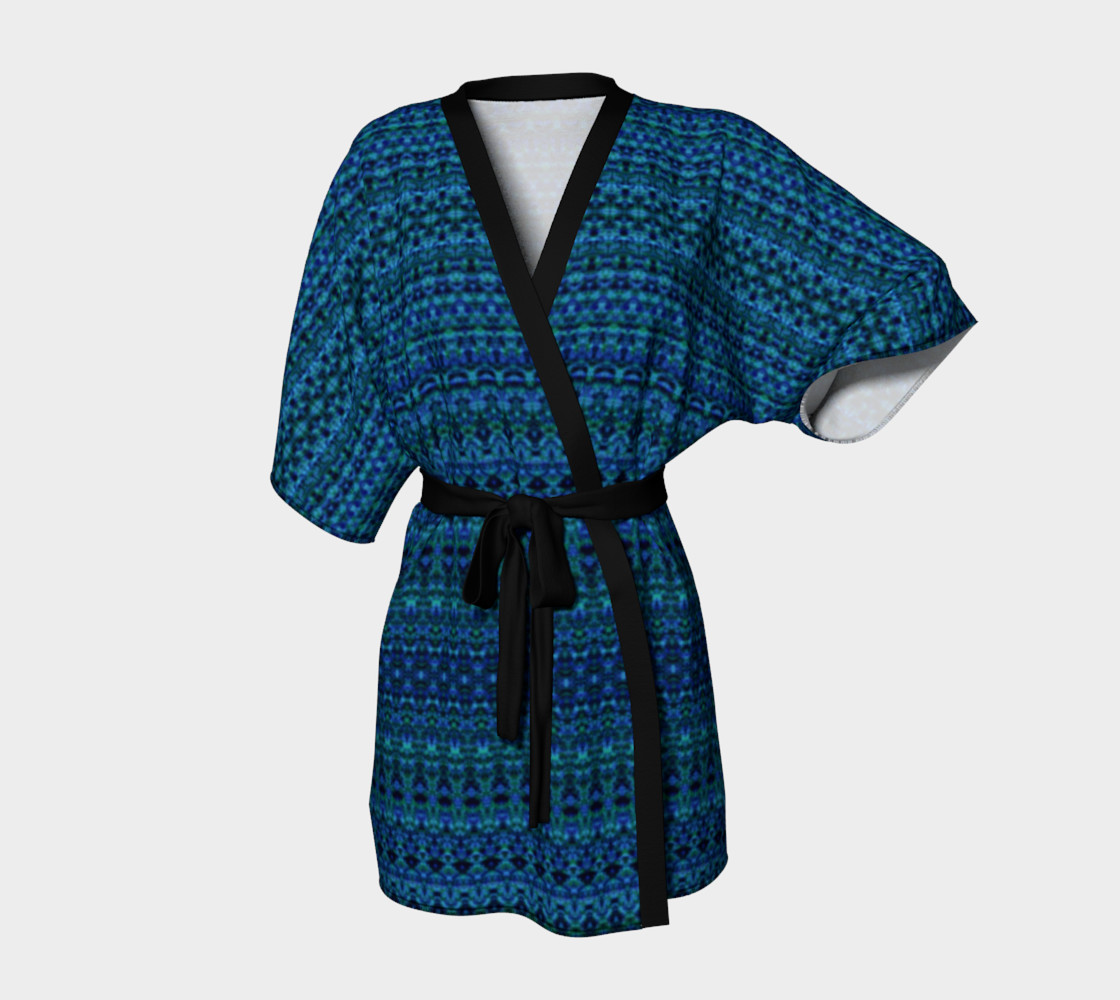 Green and Blue Damask preview #1