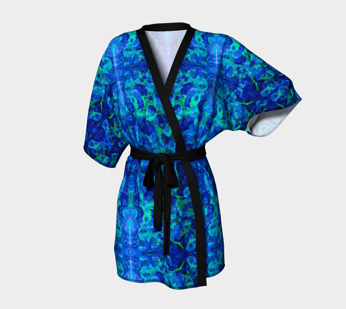 Indigo Stone Kimono Robe preview #1