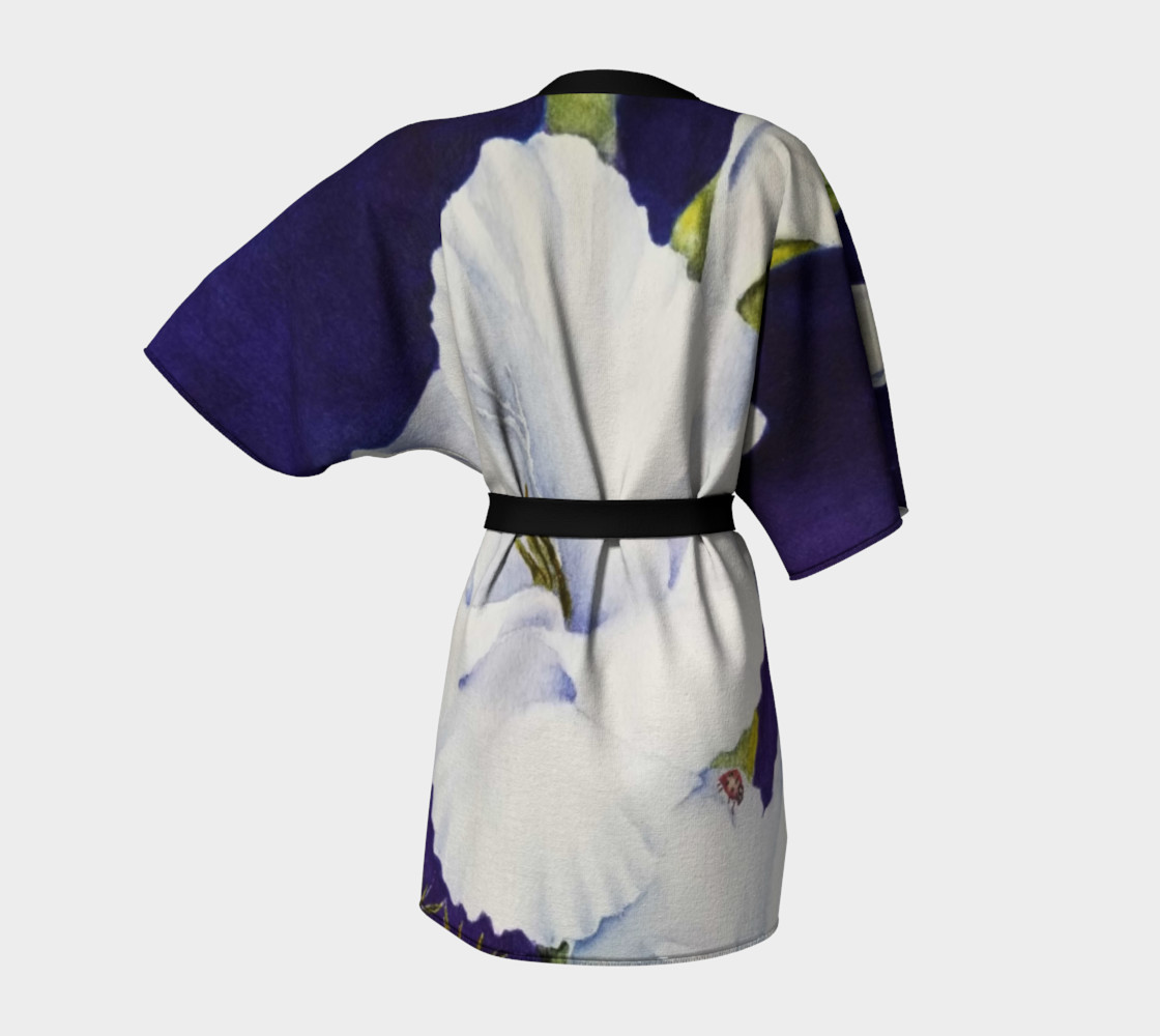 White Gladiola Robe preview #4