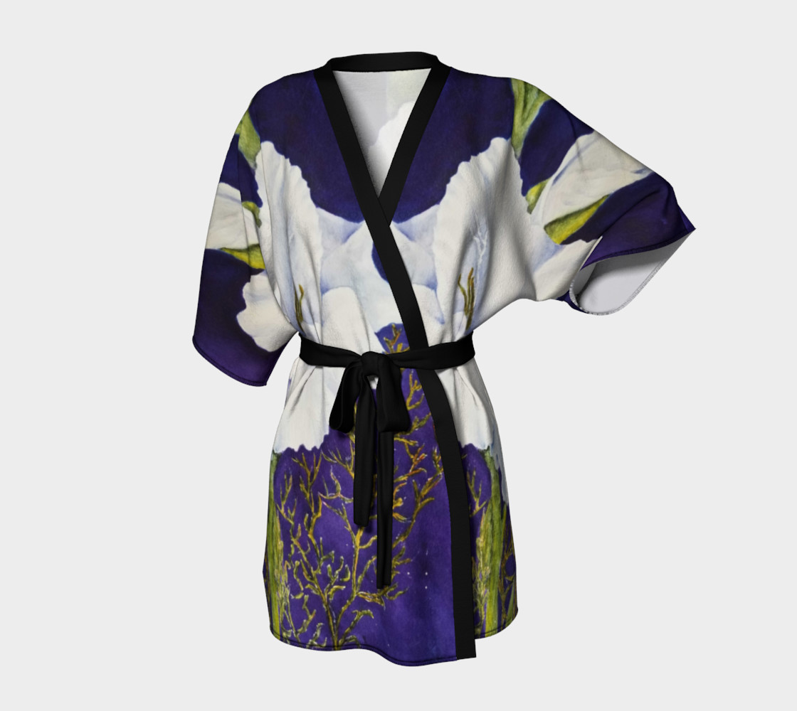 White Gladiola Robe preview #1