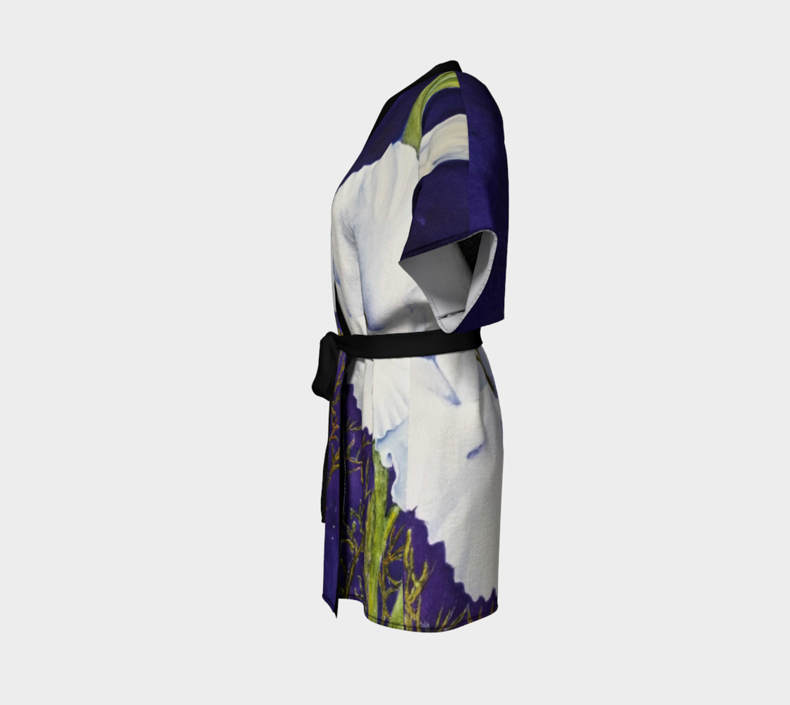 White Gladiola Robe preview #2