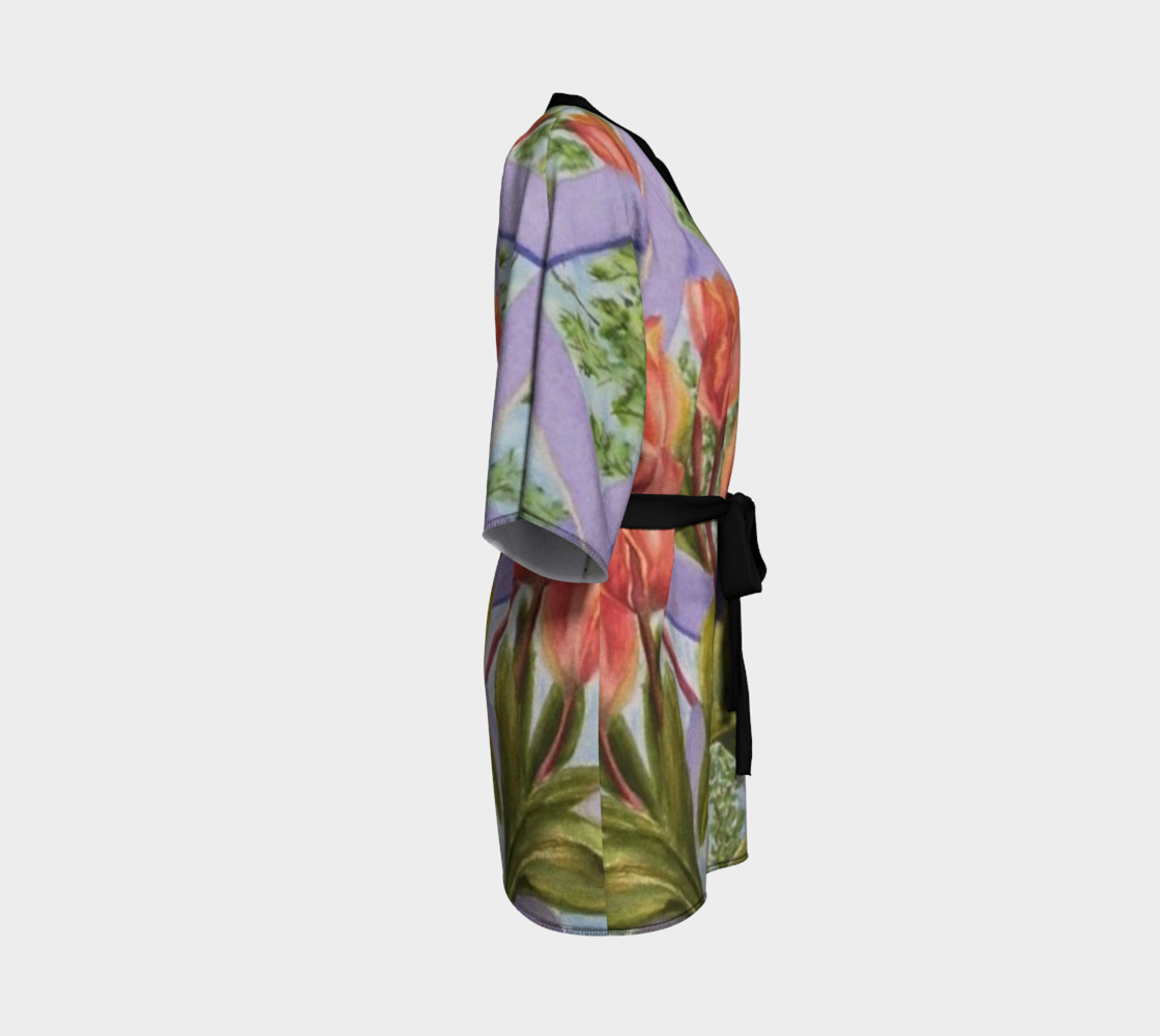 Orange Tulips Robe preview #3