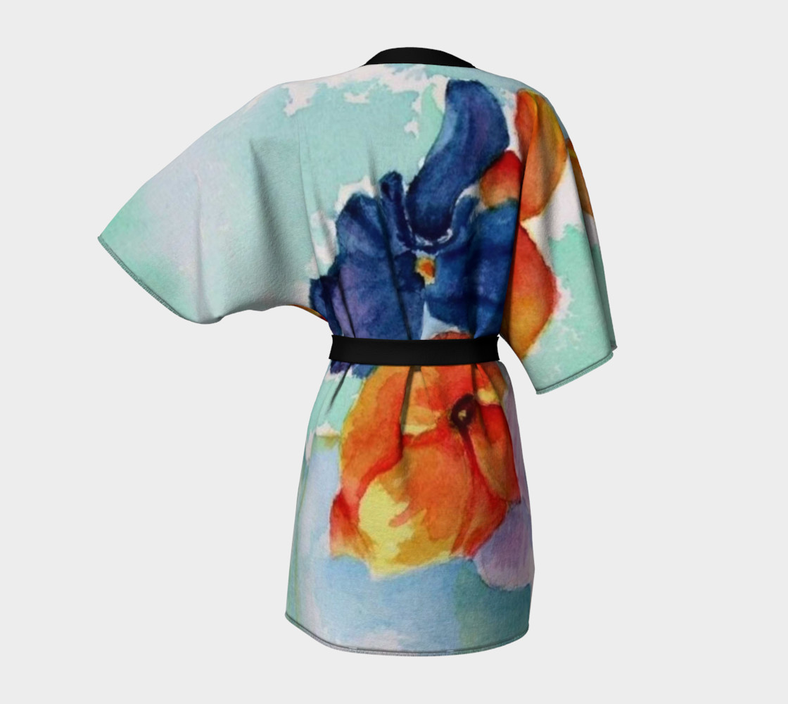 Dynamic Pansies Robe preview #4
