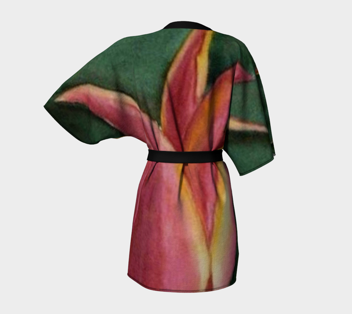 Fire Red Tulip Robe preview #4