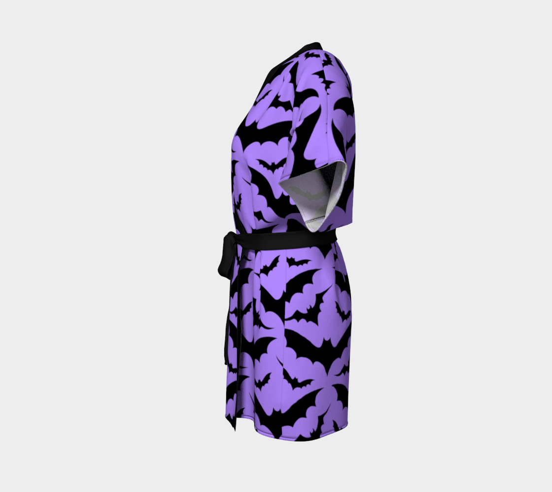 Purple Bats Kimono preview #2