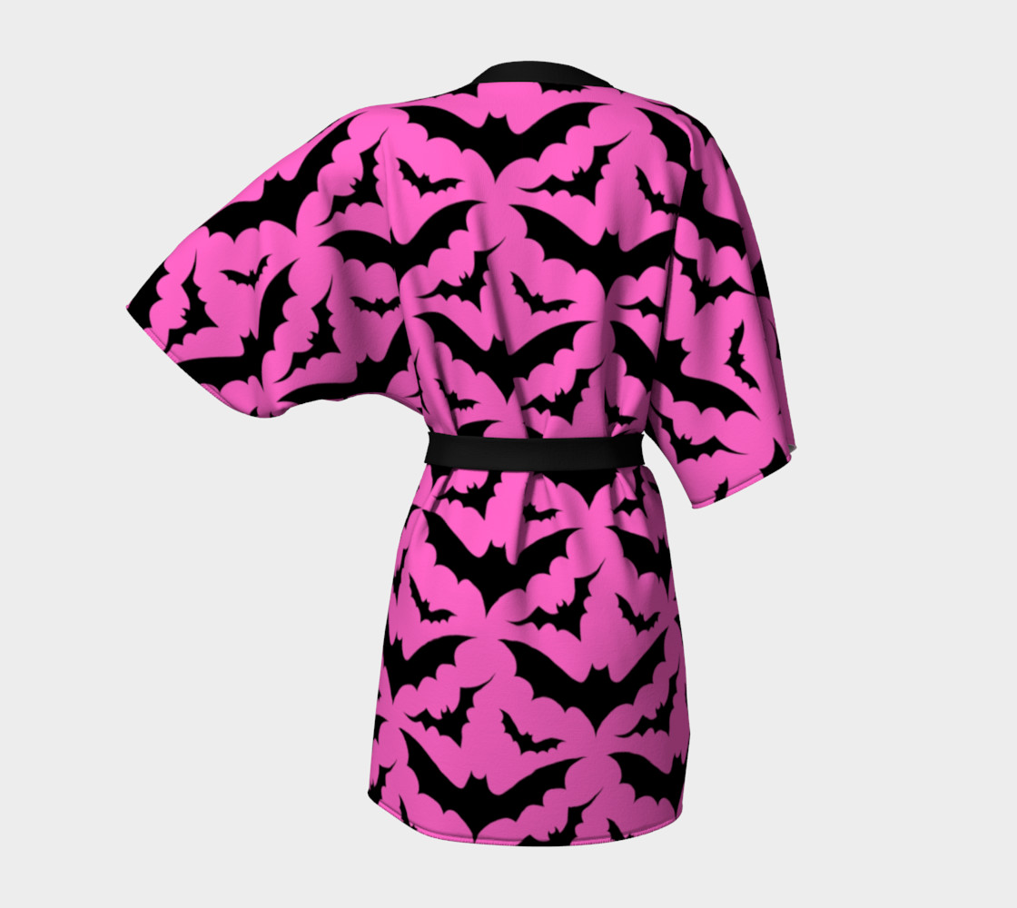 Pink Bats Kimono preview #4