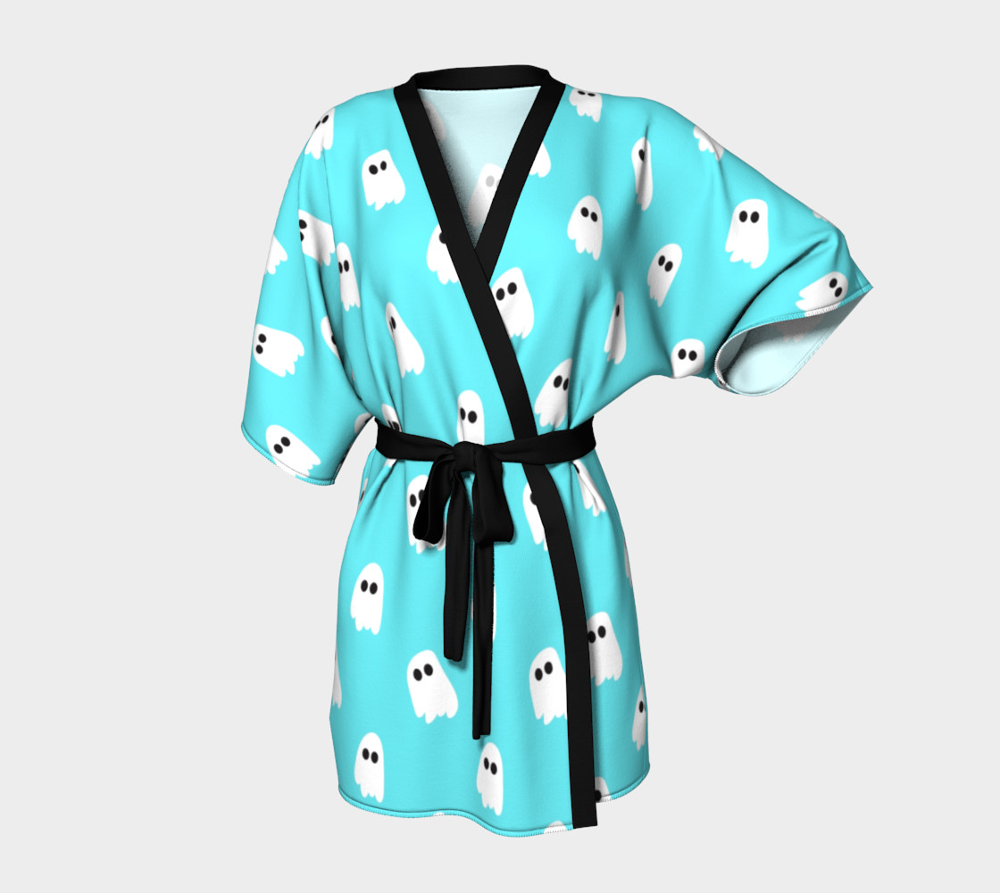 Marshmallow Ghosties Kimono preview #1