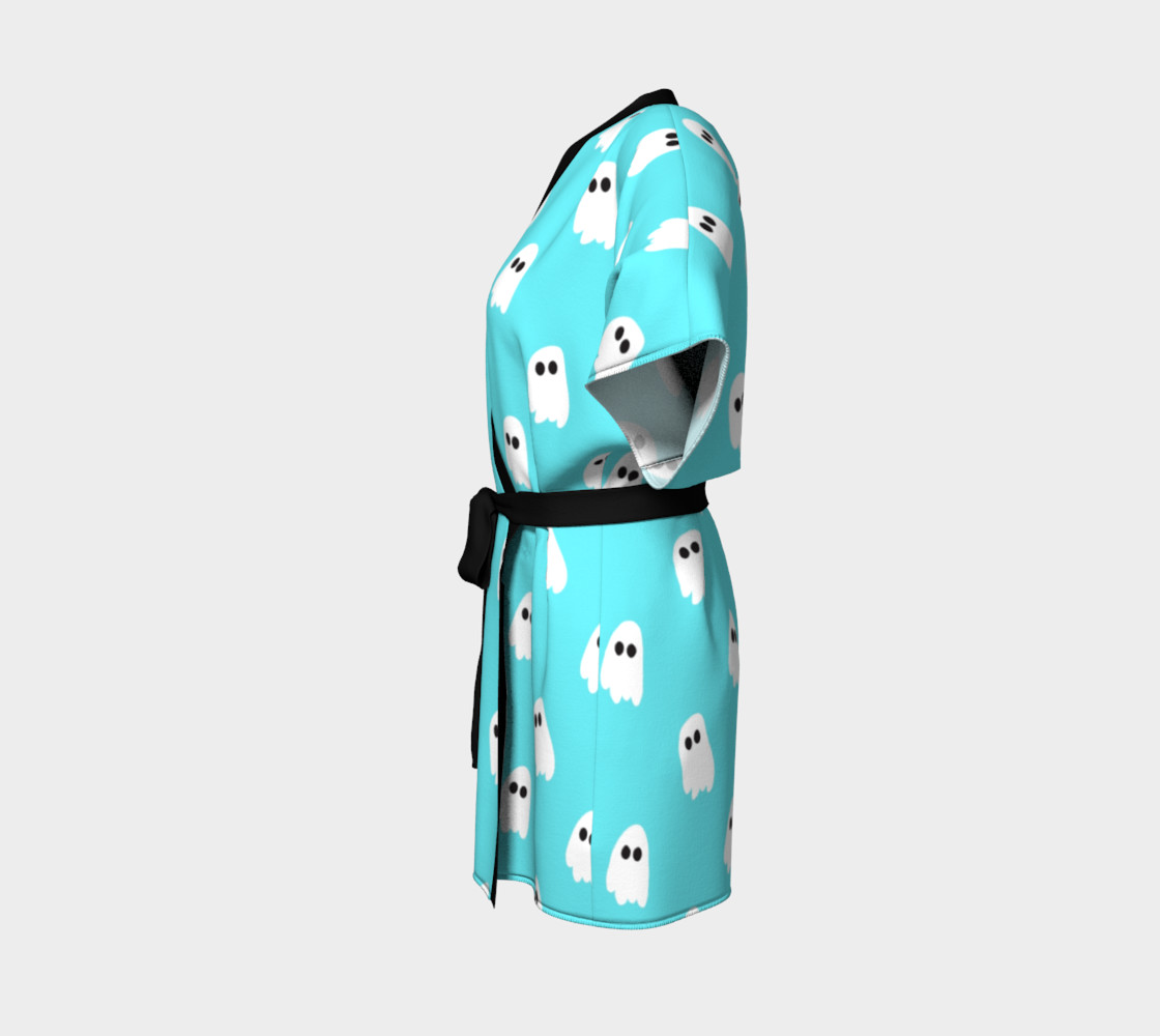 Marshmallow Ghosties Kimono preview #2
