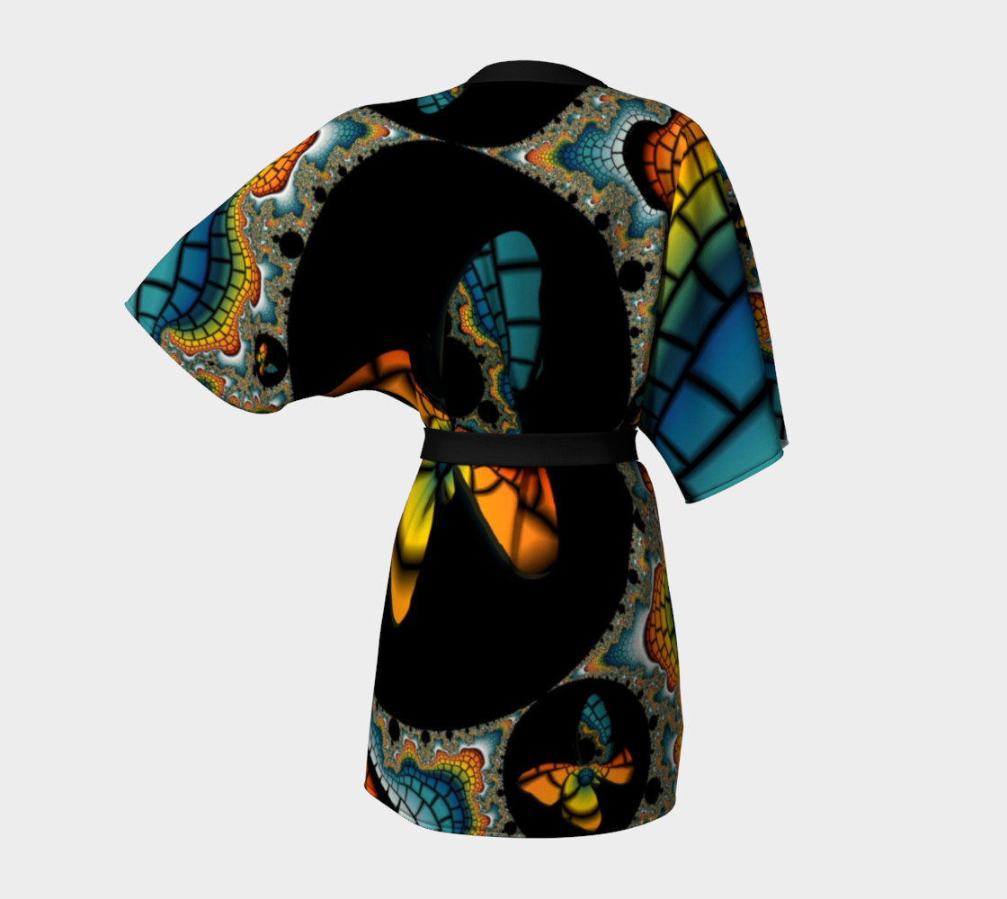 Fractal Butterfly Kimono preview #4