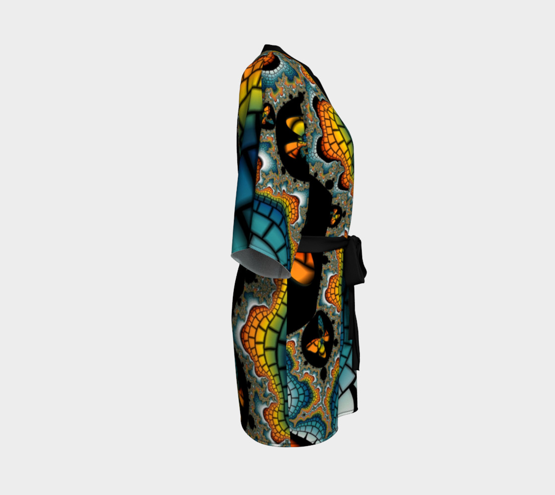 Fractal Butterfly Kimono preview #3