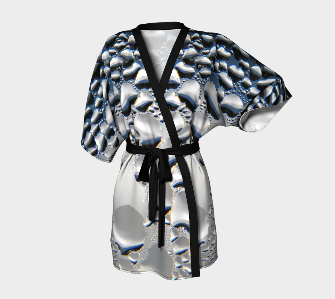 Silver Condensation Kimono 3D preview