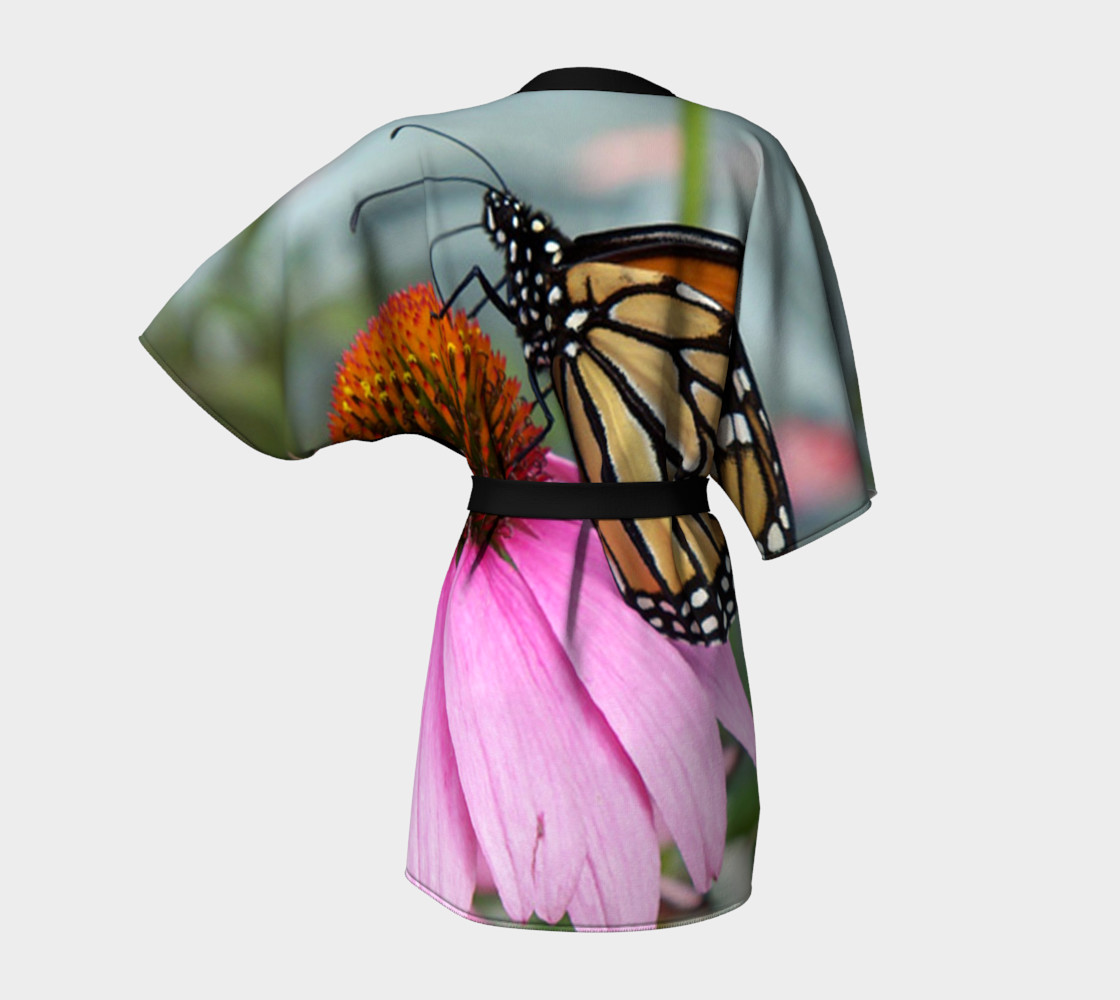 Aperçu de Monarch Butterfly Kimono #4