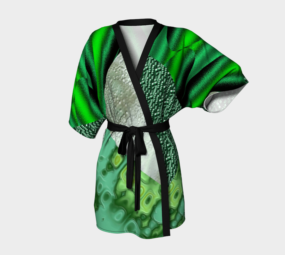 Patched in Teal Kimono 3D preview