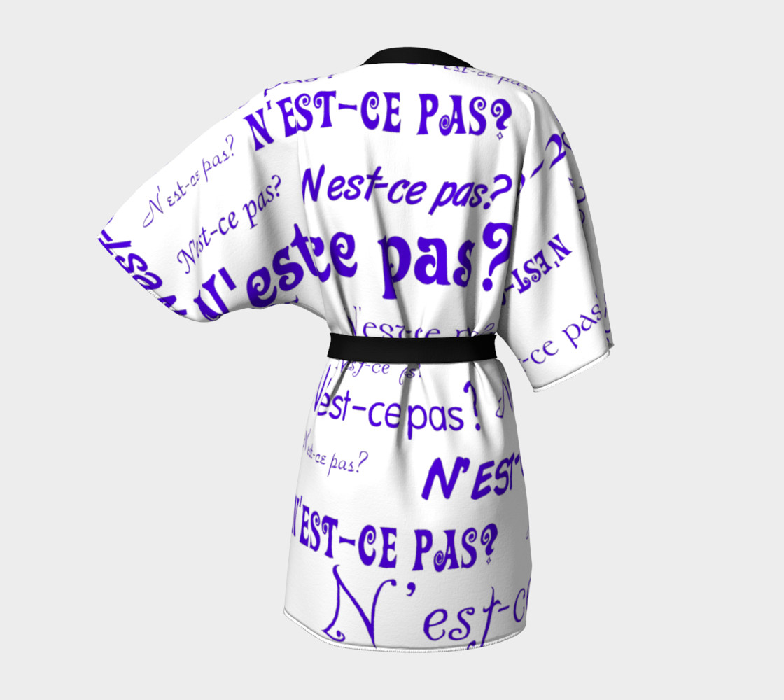 Purple N'est-ce Pas Kimono preview #4