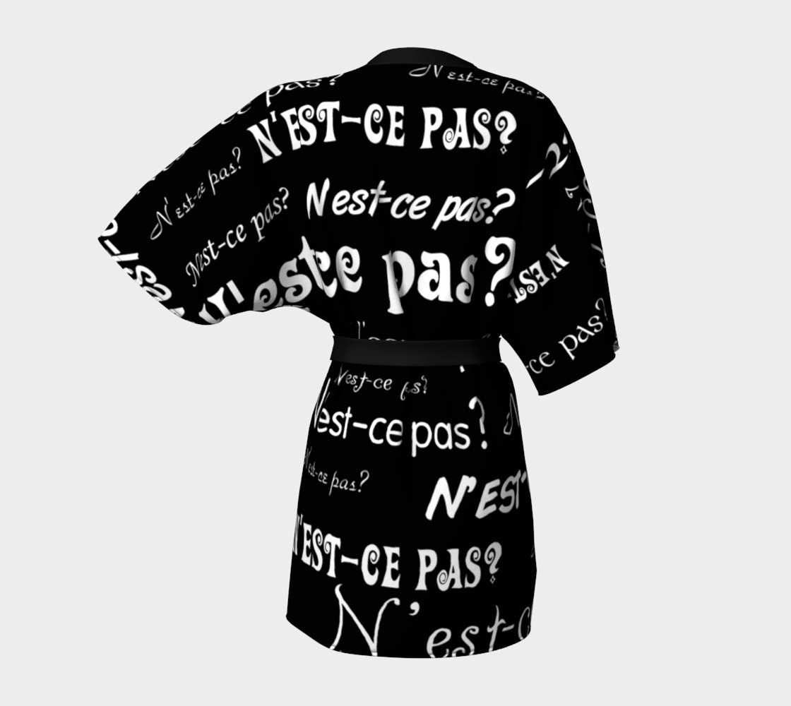White N'est-ce Pas Kimono preview #4