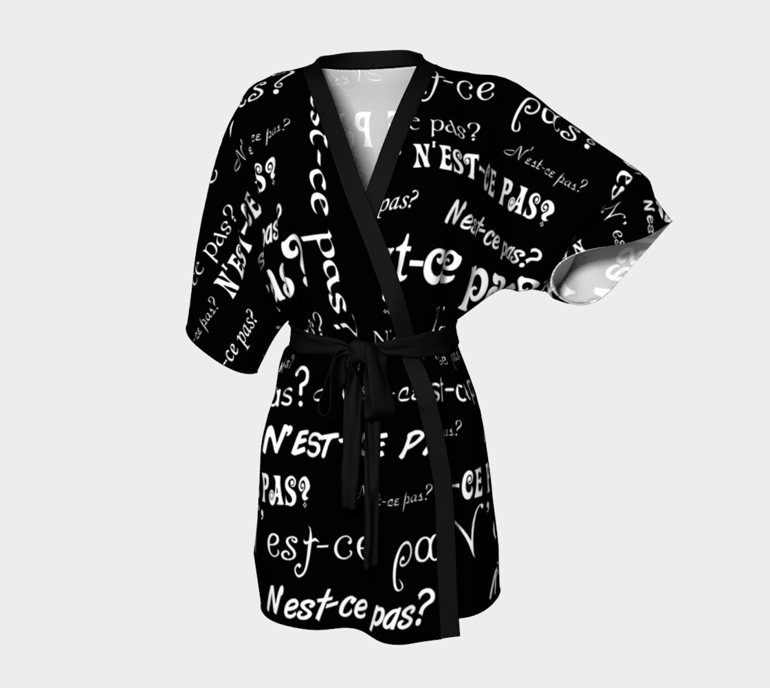 White N'est-ce Pas Kimono preview #1
