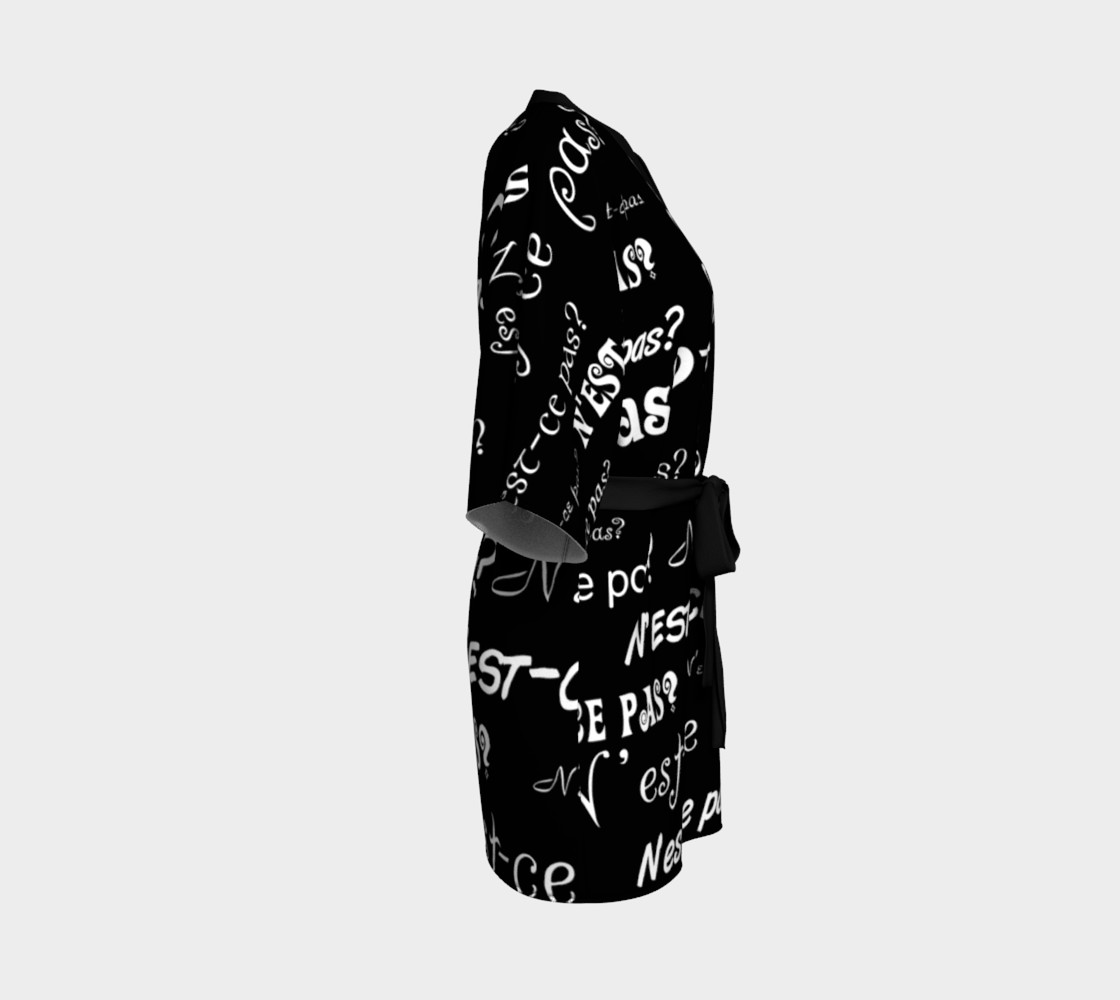 White N'est-ce Pas Kimono preview #3