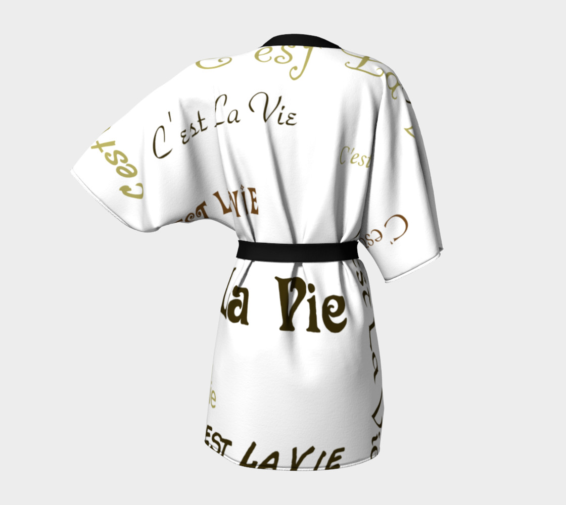 Mocha C'est la Vie Kimono preview #4
