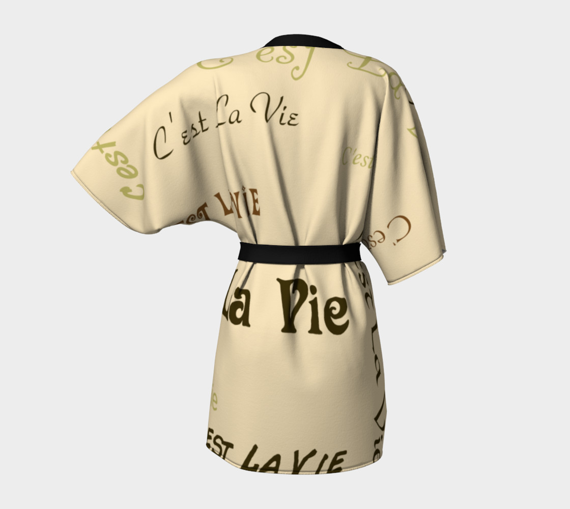 Coffee C'est la Vie Kimono preview #4