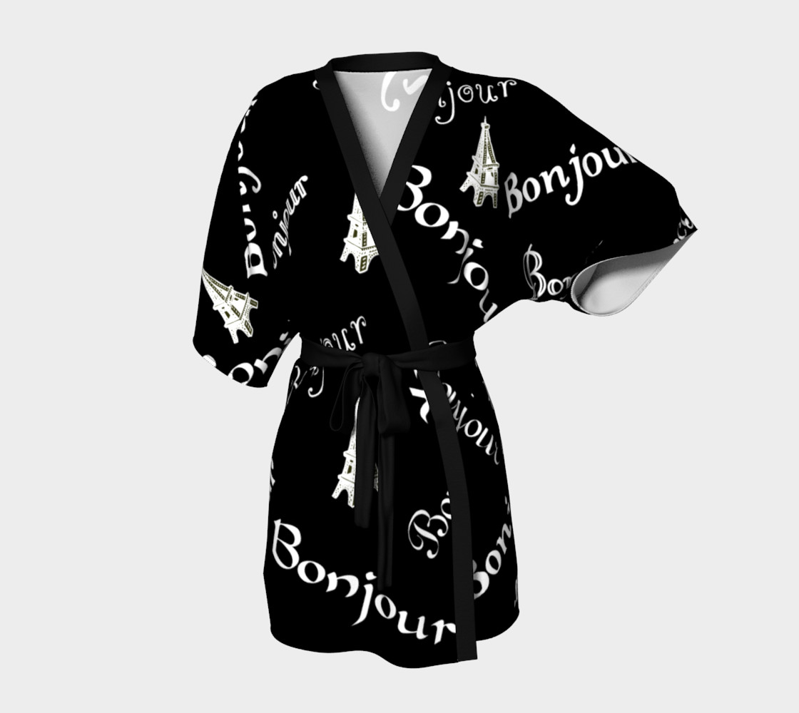 White Bonjour Kimono preview #1