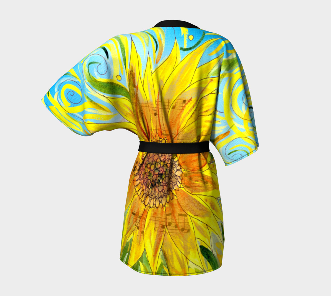Sunflower robe preview #4