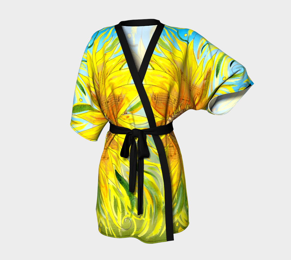 Sunflower robe preview #1