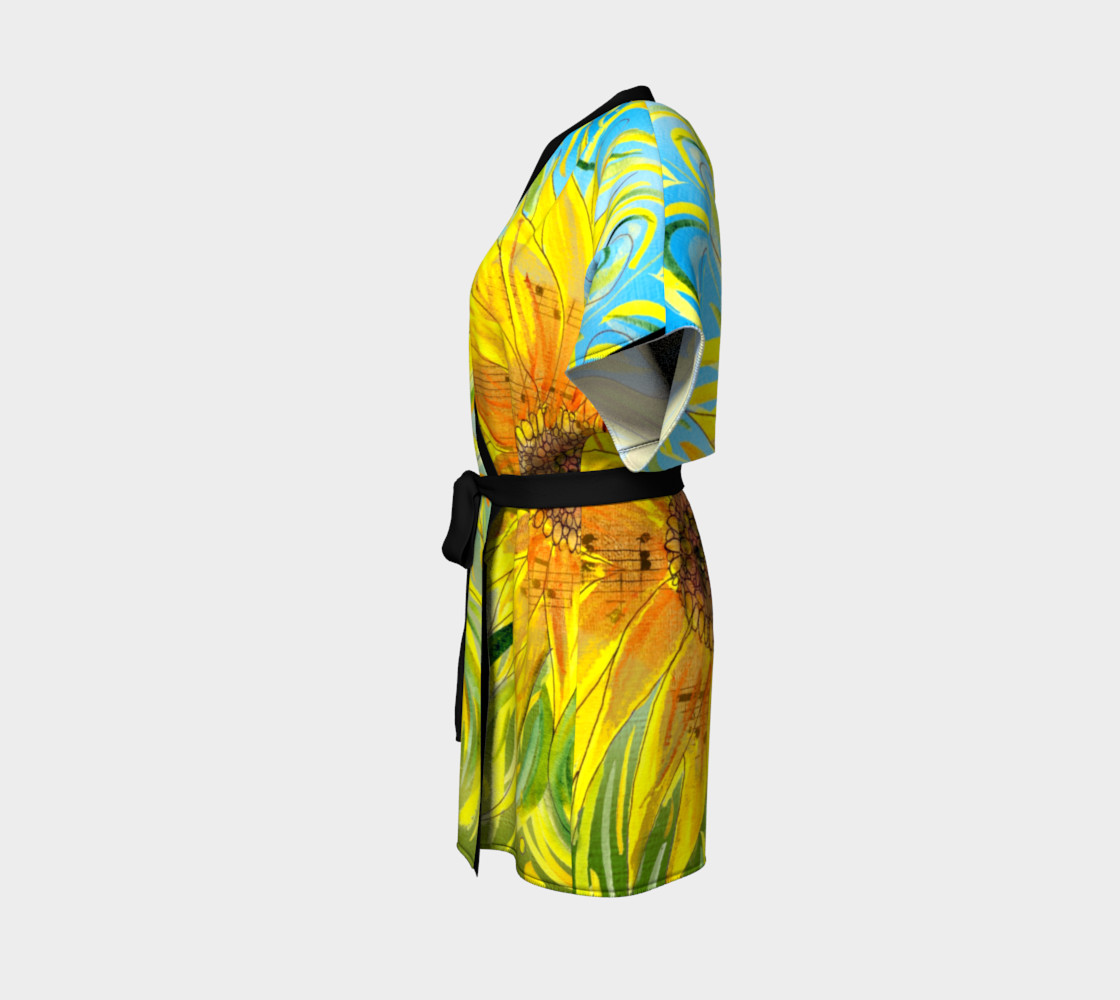 Sunflower robe preview #2