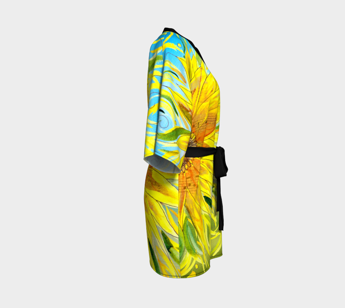 Sunflower robe preview #3