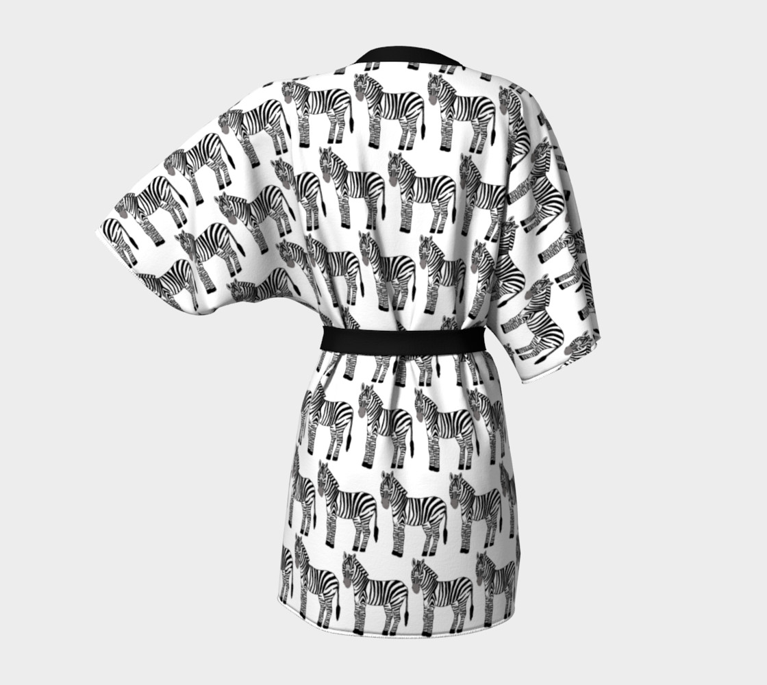 Zebra Kimono preview #4
