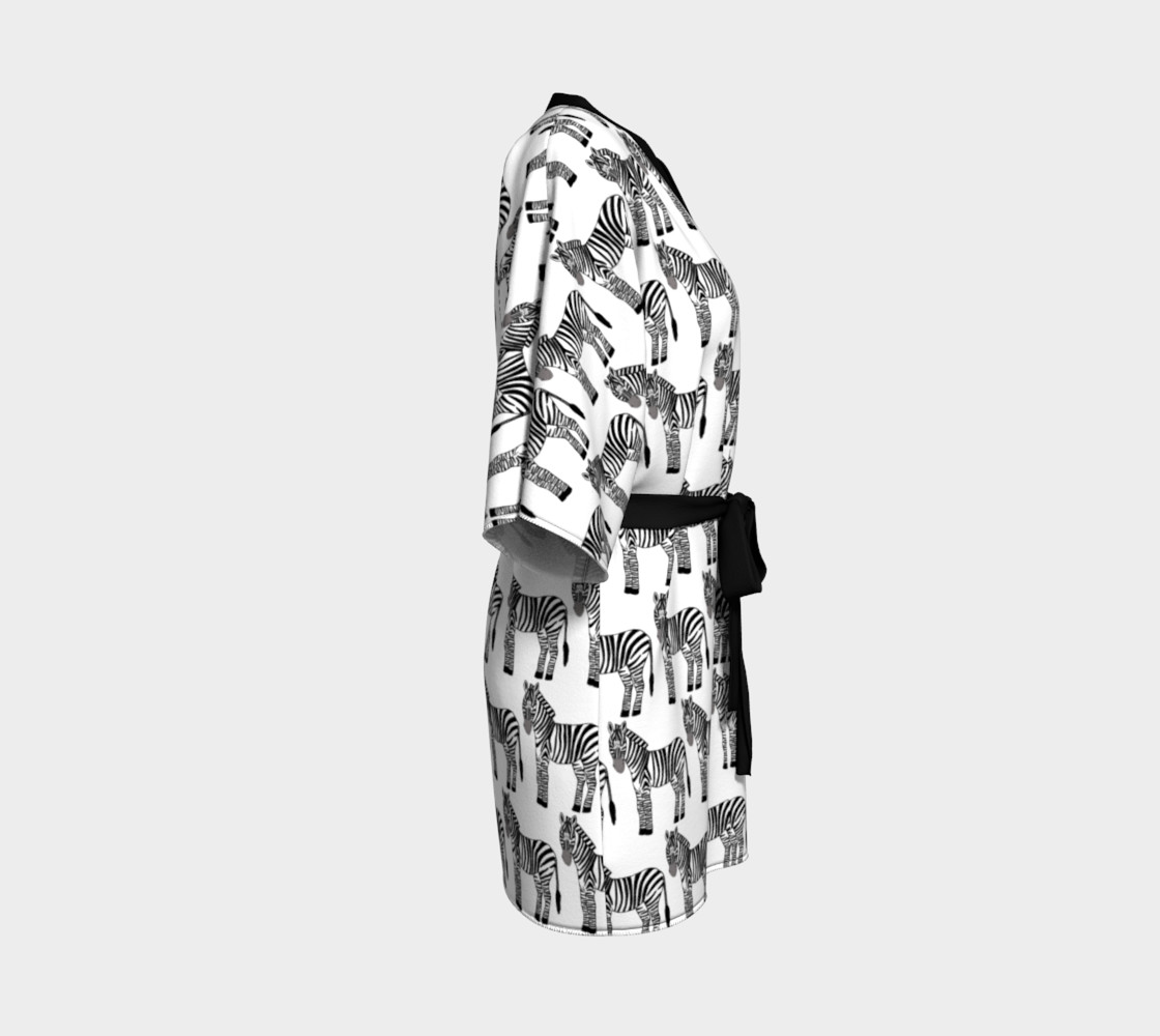 Zebra Kimono preview #3