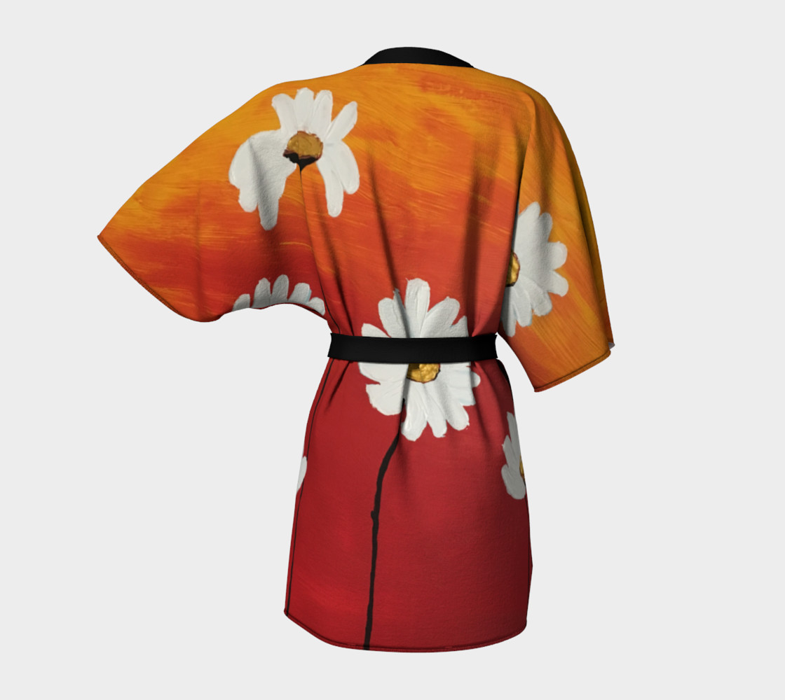 Daisy Sunset Kimono Robe preview #4
