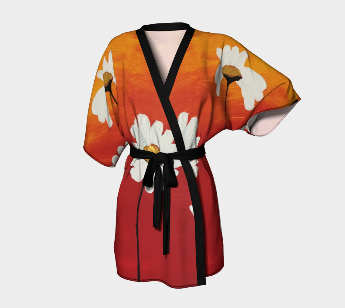 Daisy Sunset Kimono Robe preview #1