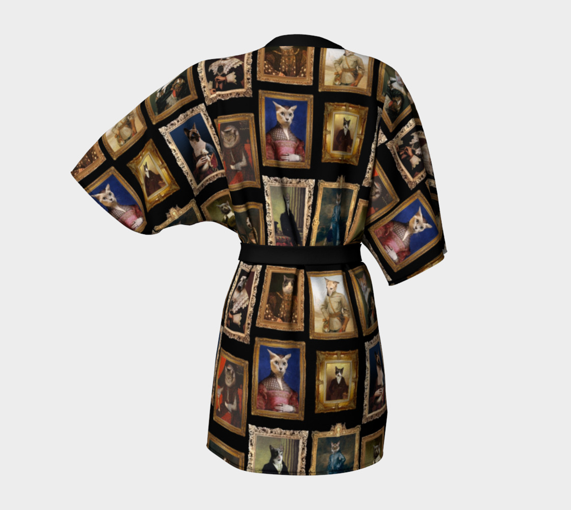 Baroque Pet Portraits - Kimono Robe preview #4