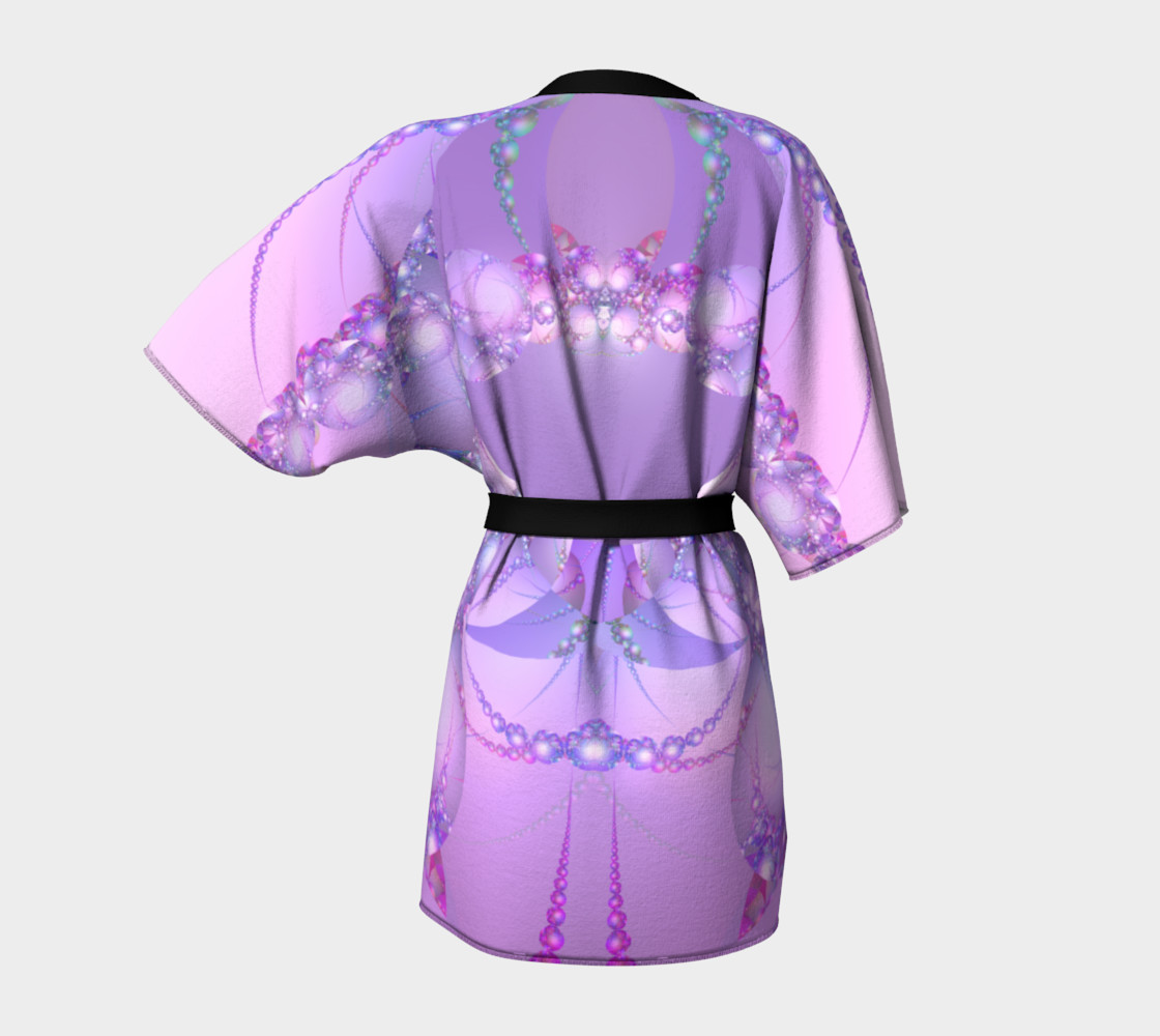 Bubble Fractal in Spring Purples and Pink preview #4