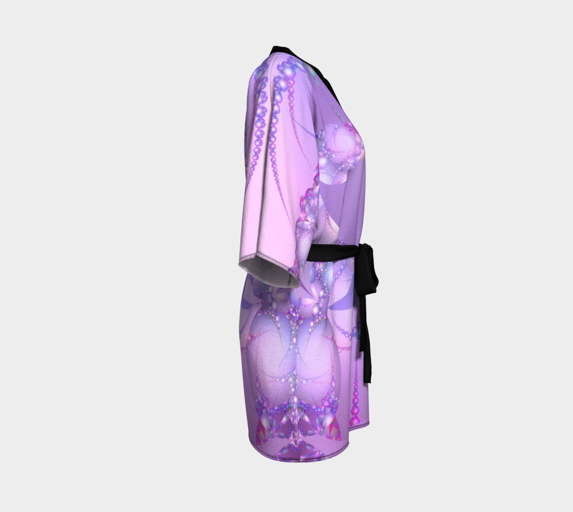 Bubble Fractal in Spring Purples and Pink preview #3