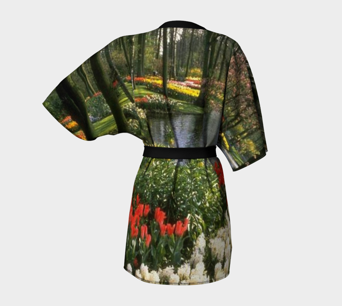 Glimpse of paradise, Kimono Robe. preview #4
