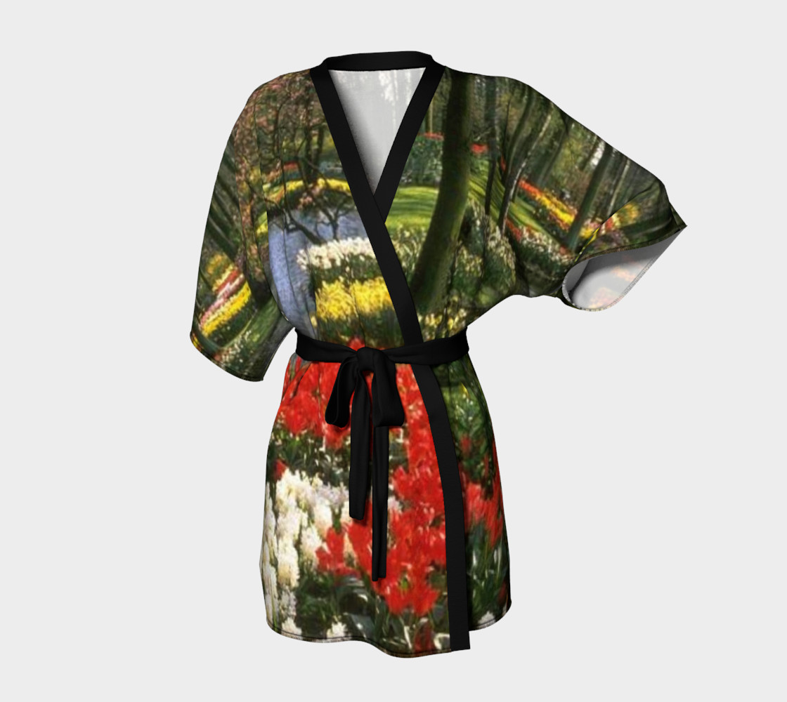 Glimpse of paradise, Kimono Robe. preview #1