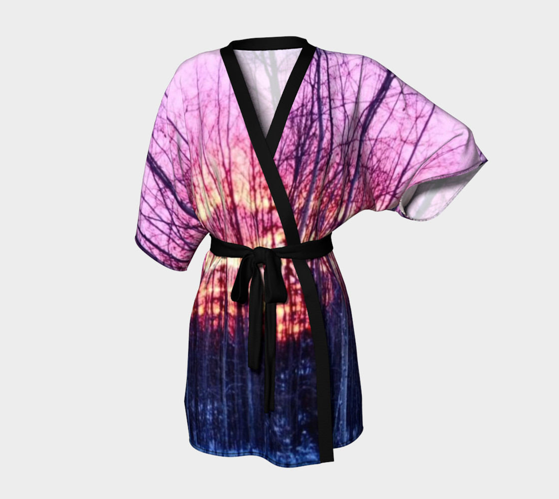Red Woods in North Pole; Kimono Robe, for anyone. thumbnail #2