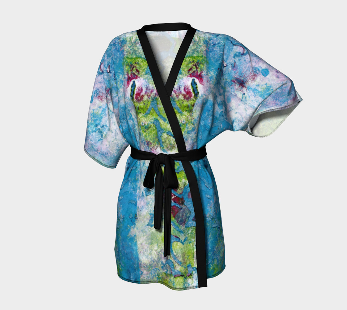 Multicolored Kimono Robe preview #1