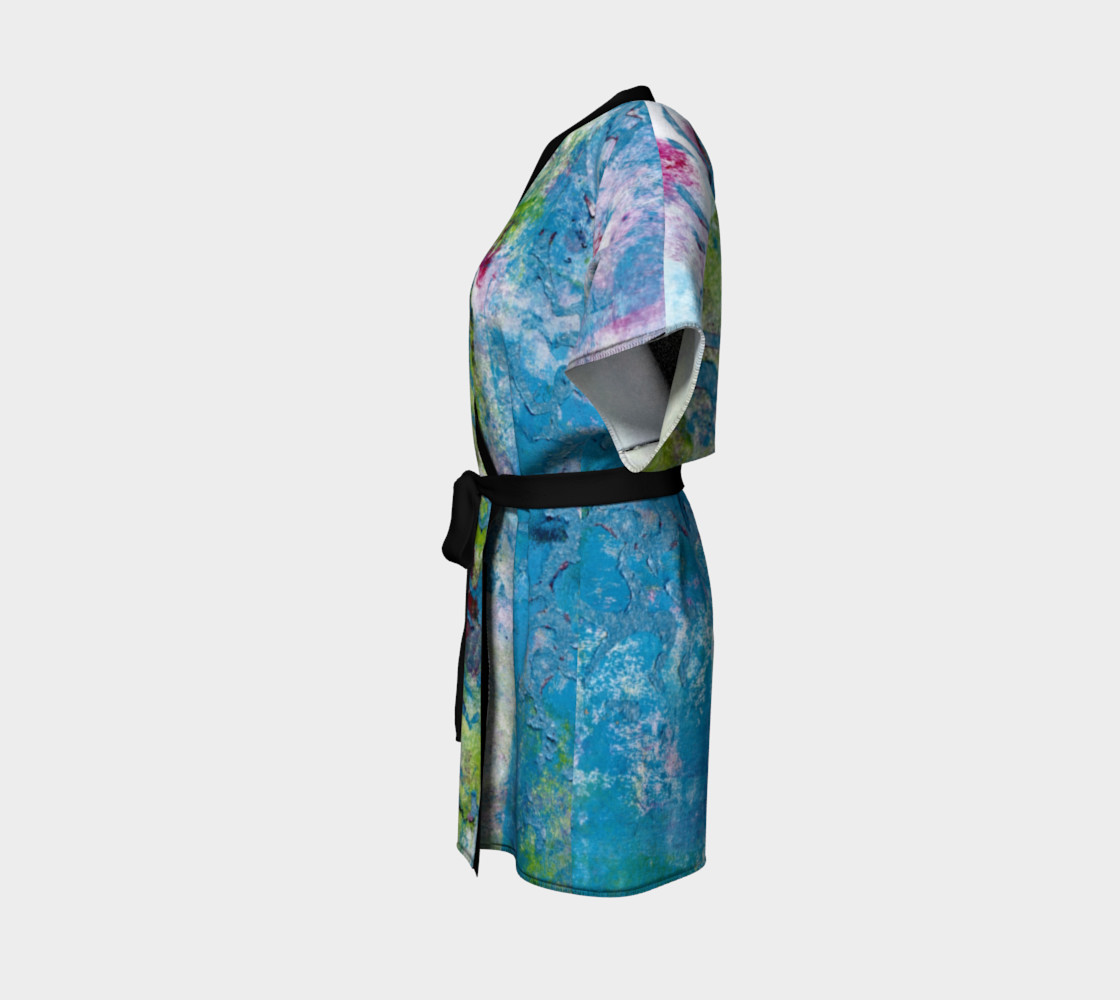 Multicolored Kimono Robe preview #2
