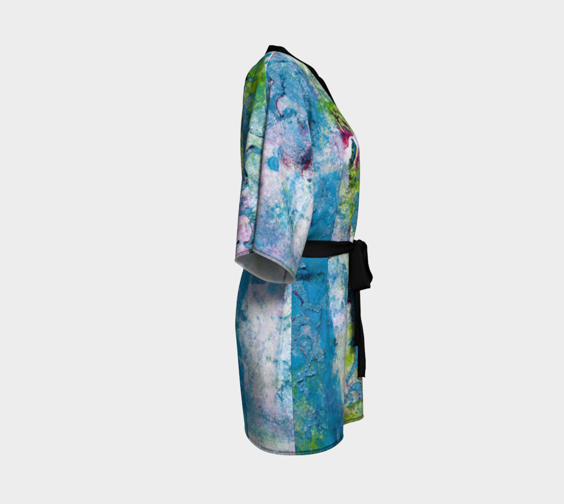 Multicolored Kimono Robe preview #3