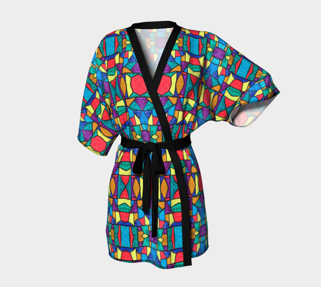 Mirage Stained Glass Kimono Robe preview #1