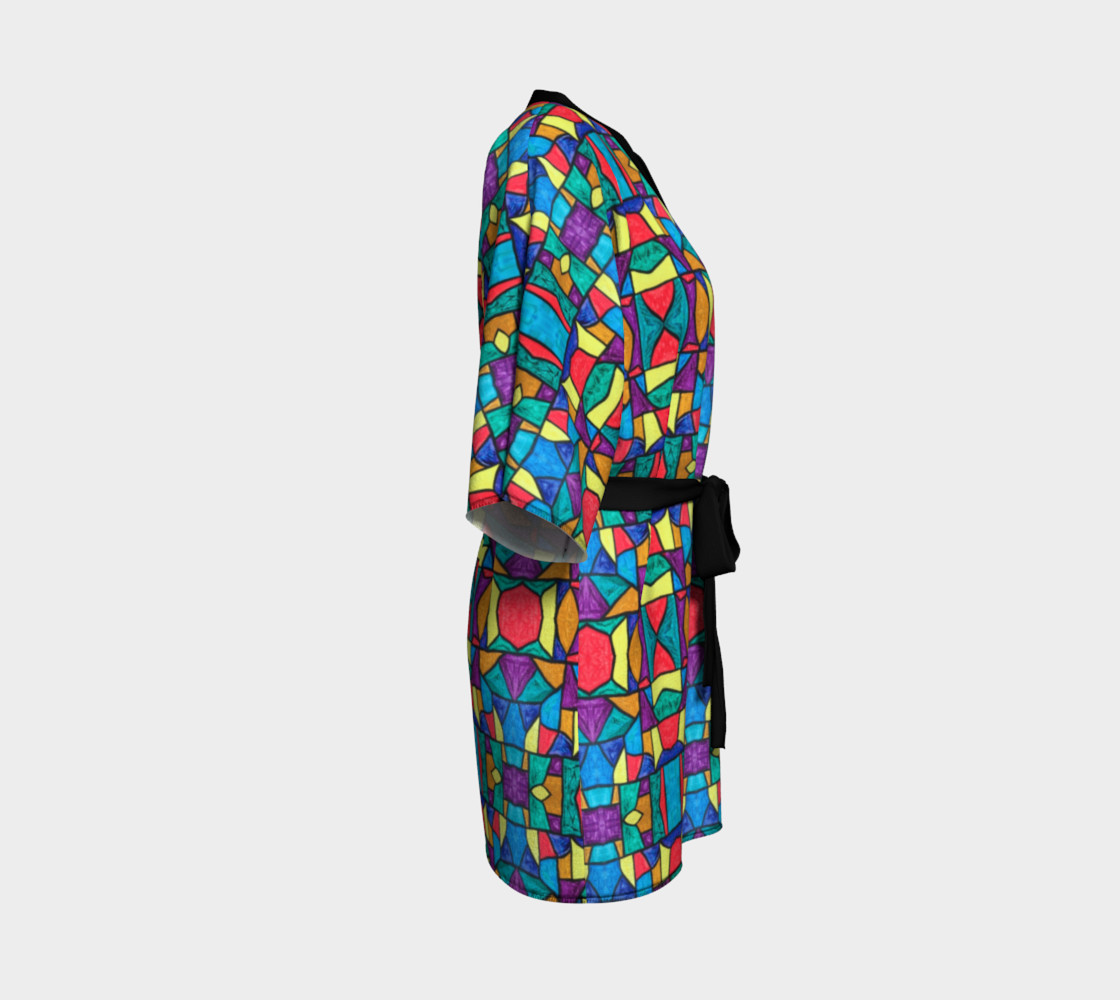 Mirage Stained Glass Kimono Robe preview #3