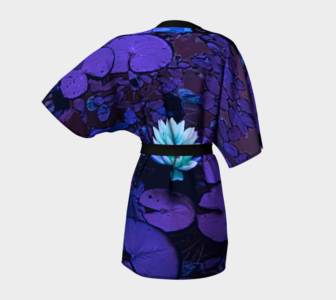Lotus Flower Purple Turquoise preview #4