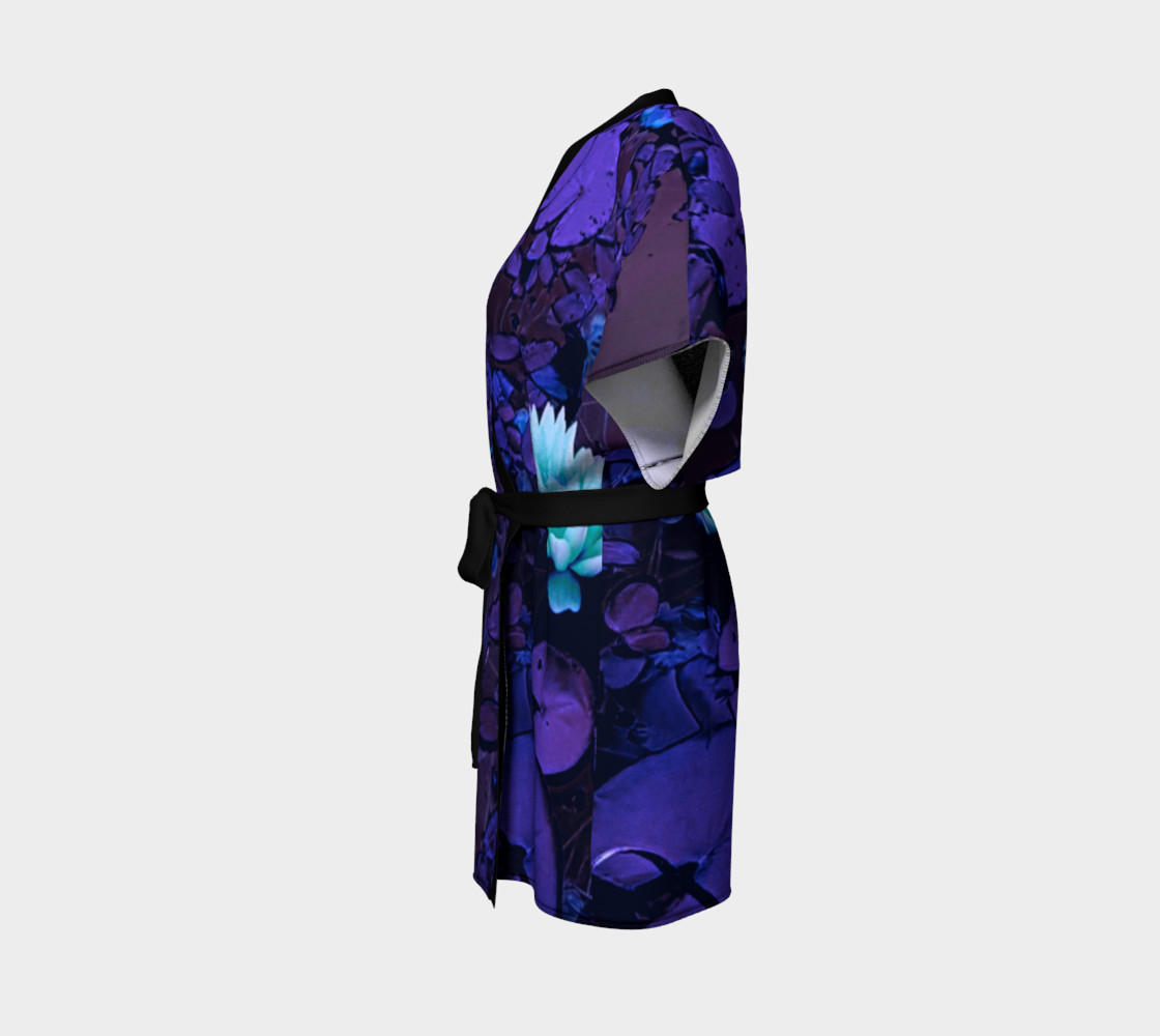 Lotus Flower Purple Turquoise preview #2