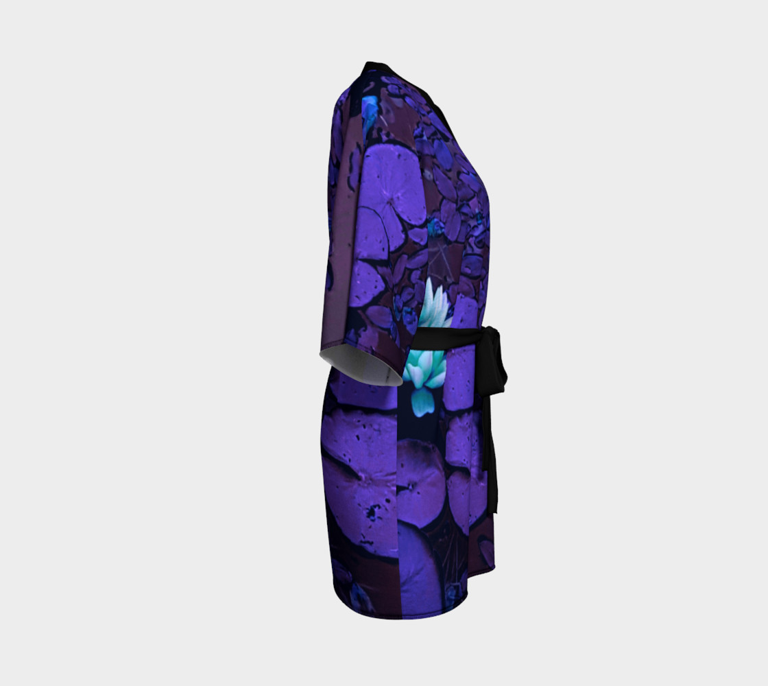 Lotus Flower Purple Turquoise preview #3