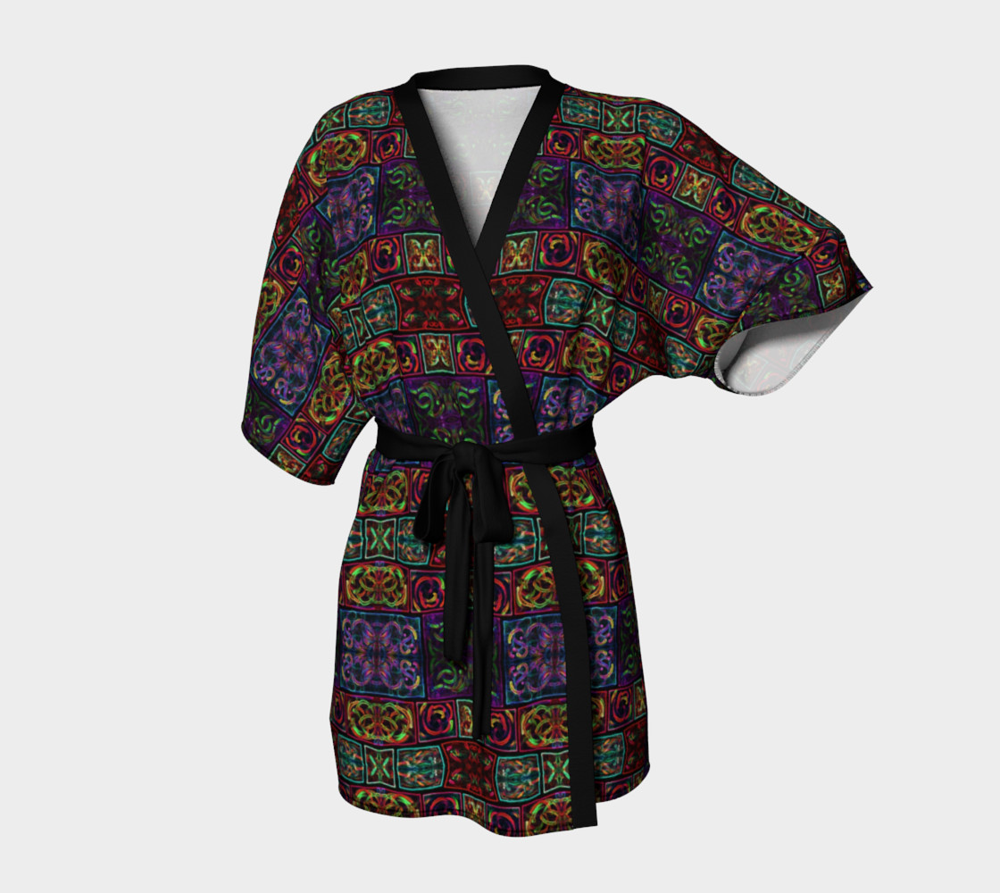 Damaskian Mosaic Kimono Robe preview #1