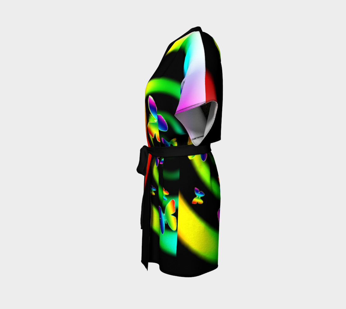 Rainbow spiral butterflies preview #2